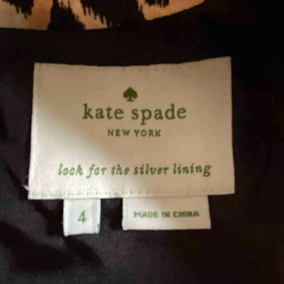 Kate Spade Cotton/Silk ‘Look For The Silver Lining’ Leopard Dress - Picture 9 of 15